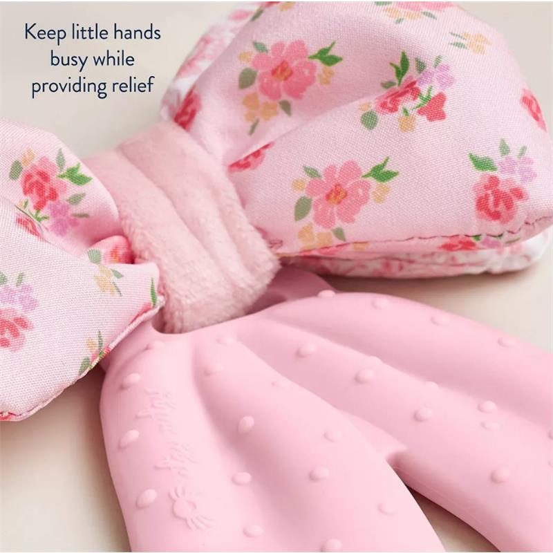 Itzy Ritzy - Silicone Sensory Teether Bow Image 4