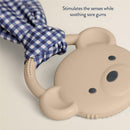 Itzy Ritzy Silicone Teether with Crinkle Tie - Bear Image 5