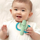 Itzy Ritzy - Silicone Teether with Easy-Grab Handles, Cactus Image 5