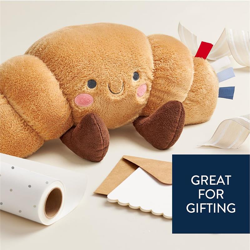 Itzy Ritzy - Snuggleverse Sweetie Snuggles™ Perfect, Huggable Plush Toy Chloe The Croissant Image 5