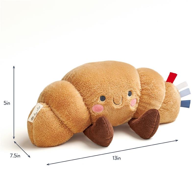 Itzy Ritzy - Snuggleverse Sweetie Snuggles™ Perfect, Huggable Plush Toy Chloe The Croissant Image 7