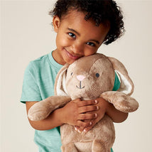 Itzy Ritzy - Snuggleverse™ Sweetie Snuggles™ Perfect, Huggable Plush Toy Billie They Bunny (Taupe) Image 2