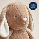 Itzy Ritzy - Snuggleverse™ Sweetie Snuggles™ Perfect, Huggable Plush Toy Billie They Bunny (Taupe) Image 4