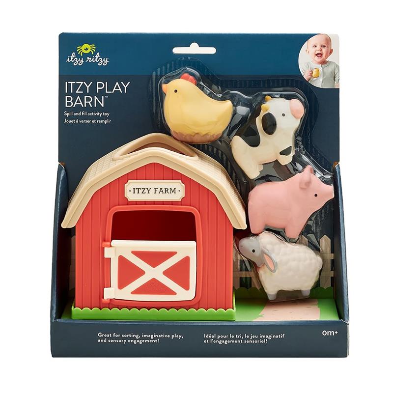 Itzy Ritzy - Spill And Fill Activity Toy Farm Friends Image 8