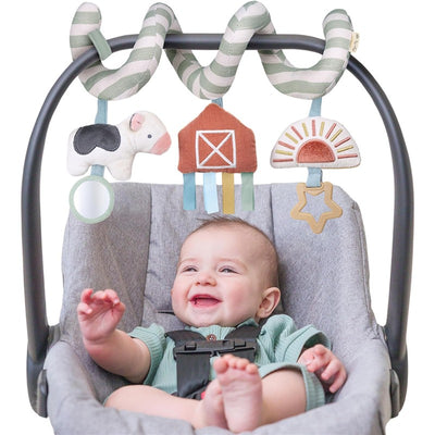 Itzy Ritzy - Fazenda de brinquedos com atividade de cadeirinha de carro em espiral