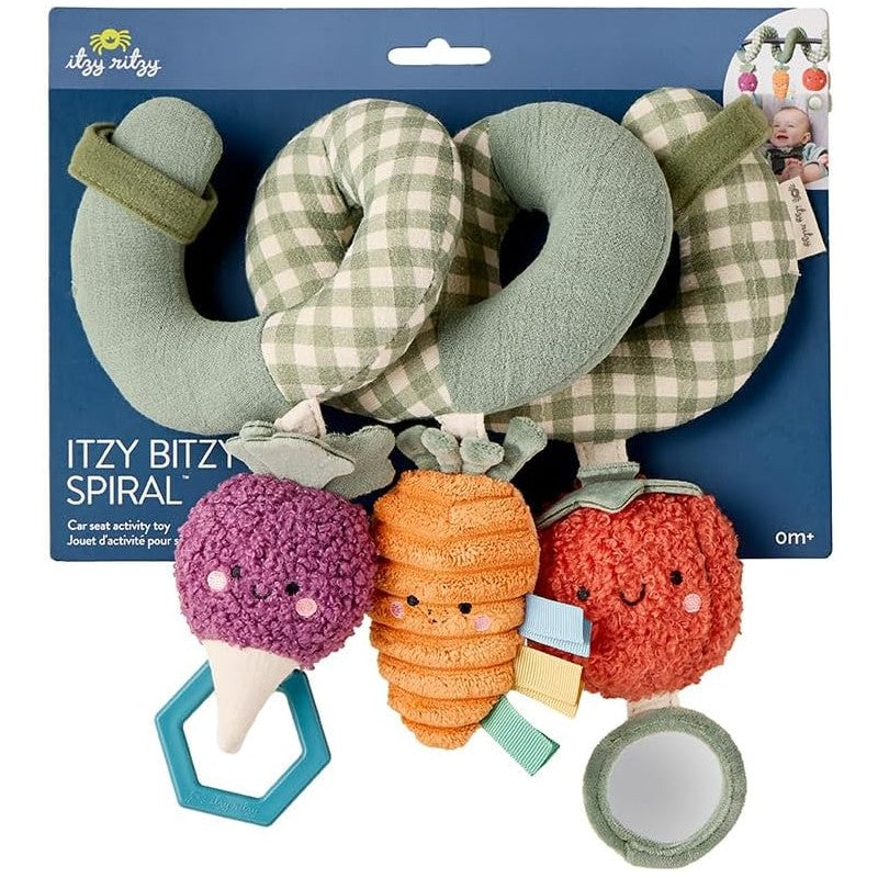 Itzy Ritzy Spiral™ Car Seat Activity Toy - Veggie Image 8