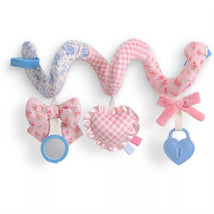 Itzy Ritzy Spiral™ Car Seat Activity Toy - Coquette Image 1