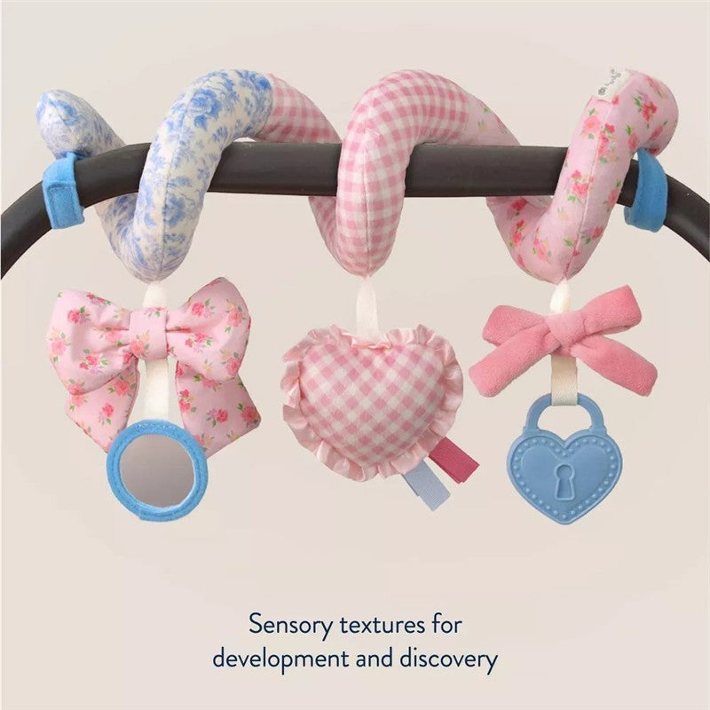 Itzy Ritzy Spiral™ Car Seat Activity Toy - Coquette Image 4