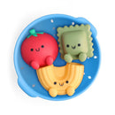 Itzy Ritzy Splash Pals™ Wash and Play Squirter Set - Pasta Image 1