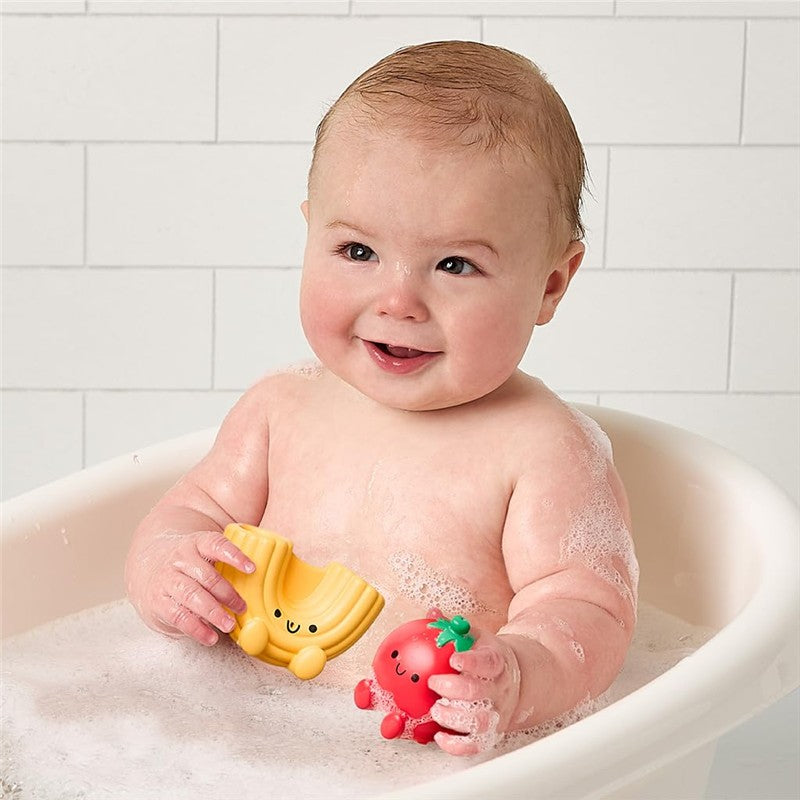 Itzy Ritzy Splash Pals™ Wash and Play Squirter Set - Pasta Image 2