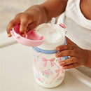 Itzy Ritzy Straw Sippy Cup - Ribbons & Roses Image 4