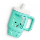 Itzy Ritzy - Sweetie Shake Plus™ Teething + Rattle Toy, Tumbler Image 1