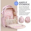 Itzy Ritzy Boss Plus™ Backpack Diaper Bag - Ribbons & Roses Image 6