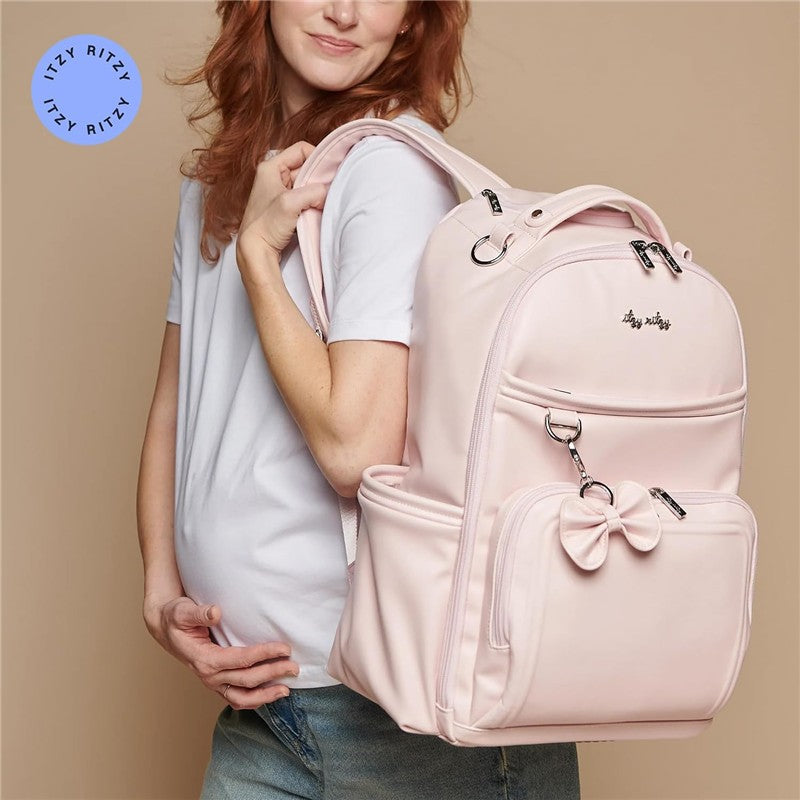 Itzy Ritzy Boss Plus™ Backpack Diaper Bag - Ribbons & Roses Image 7