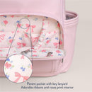 Itzy Ritzy - Teddy Roses Boss Plus Backpack Diaper Bag, Ribbons & Bows Image 9