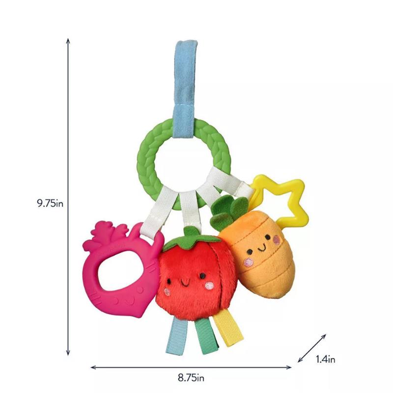 Itzy Ritzy - Teething Activity Toy Veggie Image 6