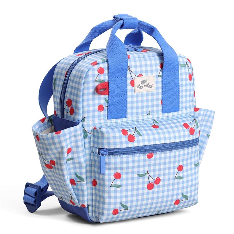 Itzy Ritzy Toddler Backpack Cherry Image 2