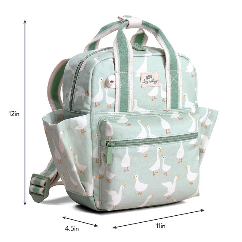 Itzy Ritzy Toddler Backpack Goose Image 7