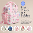 Itzy Ritzy Toddler Backpack Ribbons & Roses Image 6