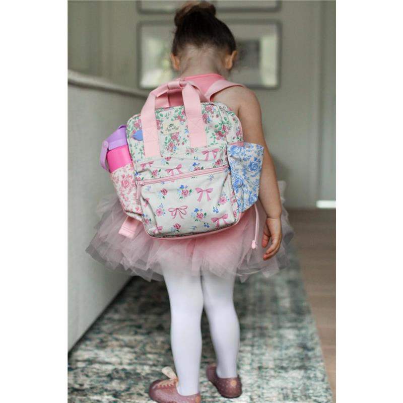 Itzy Ritzy Toddler Backpack Ribbons & Roses Image 8
