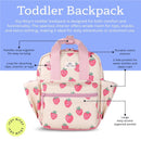 Itzy Ritzy Toddler Backpack Strawberry Image 2