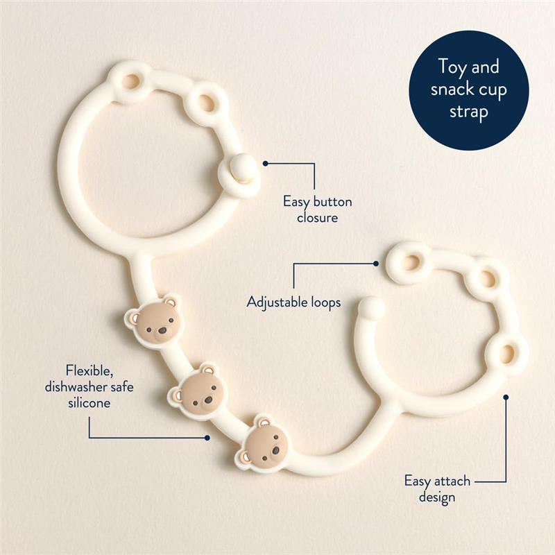 Itzy Ritzy - Toy & Snack Cup Strap Image 5