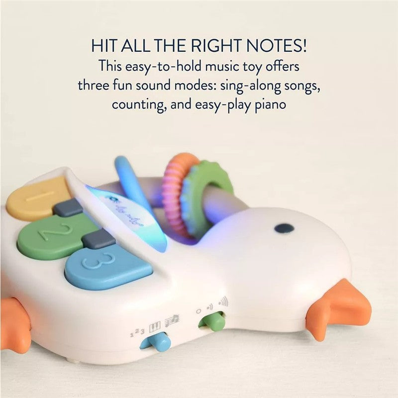 Itzy Ritzy Tunes Light-Up Interactive Piano Toy - Goose Image 5