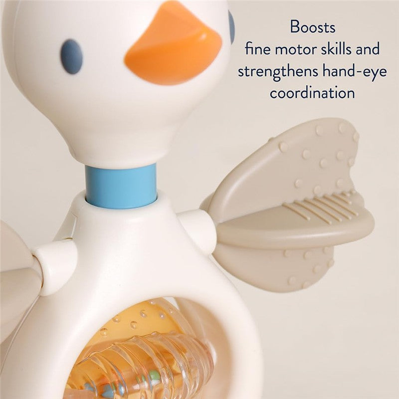 Itzy Ritzy Twist & Bop High Chair Sensory Activity Toy - Goose Image 5