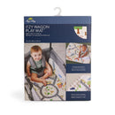 Itzy Ritzy Wagon to Floor 2-in-1 Play Mat - Town Scene & Taupe Checkerboard Image 9