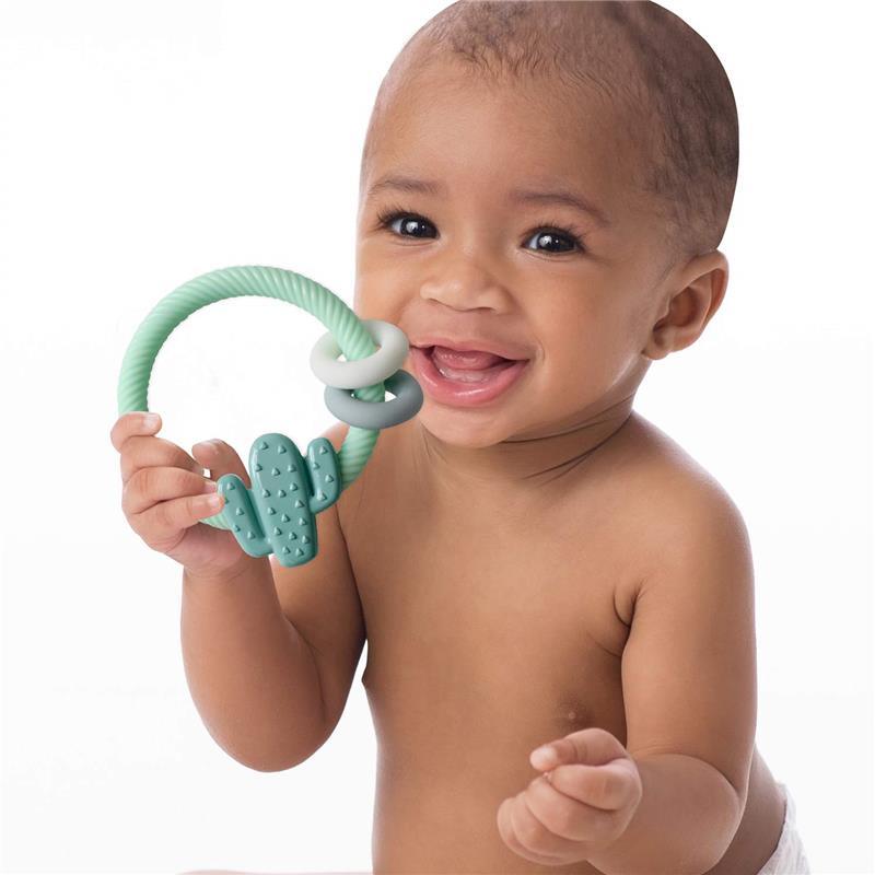 Itzy Ritzy With Teething Rings - Cactus Image 3