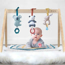Itzy Ritzy - Wooden Acitivity Gym With Play Mat And Toy Rainbow Image 3