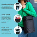 J.L. Childress - 6 Bottle Cooler, Insulated Breastmilk Cooler & Lunch Bag for Baby Food & Bottles Image 4