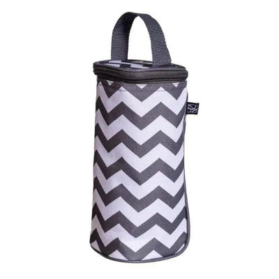 J.L. Childress - All Bottle Cooler, Grey Chevron Image 1