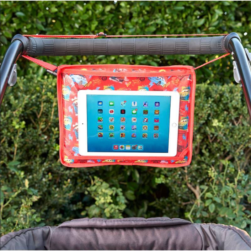 J. L. Childress Disney Baby 3-IN-1 Toddler Travel Tray and Tablet Holder, Cars  Image 5