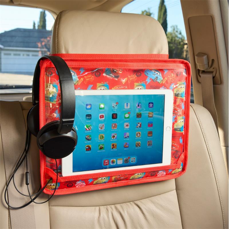 J. L. Childress Disney Baby 3-IN-1 Toddler Travel Tray and Tablet Holder, Cars  Image 7