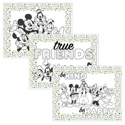 J.L. Childress - Disney Baby Disposable ColorMe Placemats, Pack of 24 Image 1