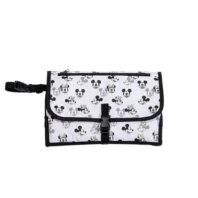 J.L. Childress - Disney Baby Portable Diaper Changing Station, Mickey Minnie Ivory Image 1