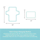 J.L. Childress - Disney Baby Portable Diaper Changing Station, Mickey Minnie Ivory Image 3