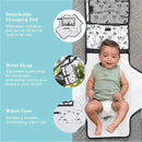 J.L. Childress - Disney Baby Portable Diaper Changing Station, Mickey Minnie Ivory Image 6