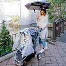J.L. Childress Universal Stroller Rain Cover, Metallic Mickey  Image 1