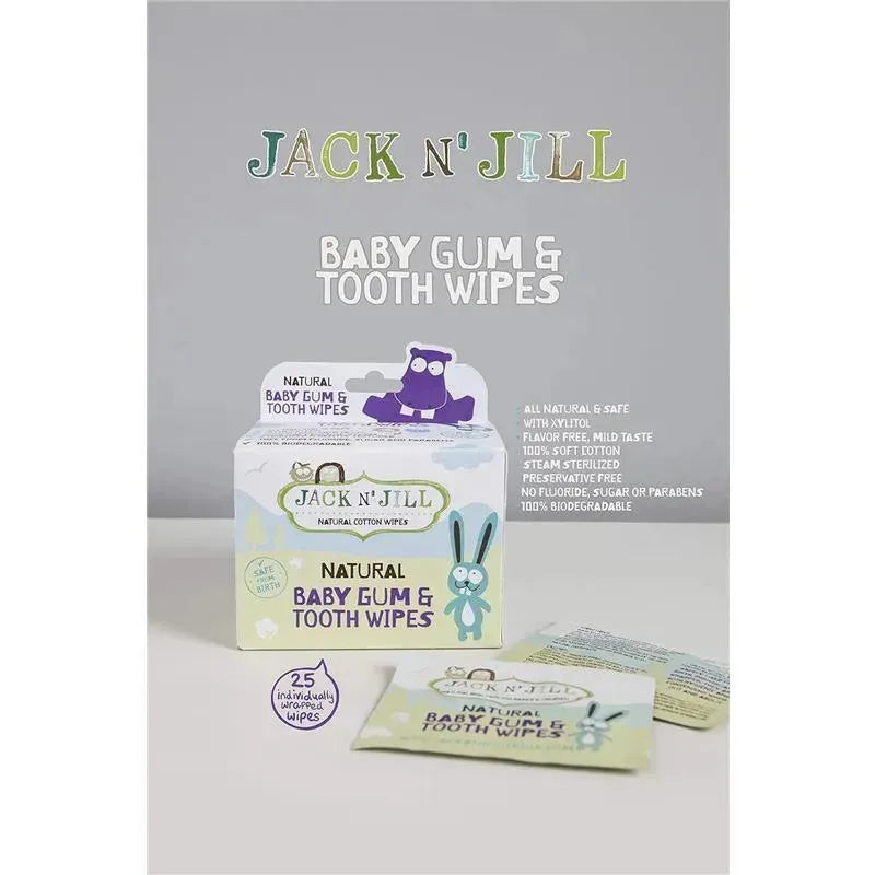 Jack N' Jill - 25Ct Baby Gum & Tooth Wipes Image 5