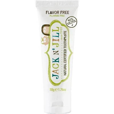 Jack N' Jill - Natural Toothpaste for Babies & Toddlers, Flavor Free 1.76 Oz Image 1