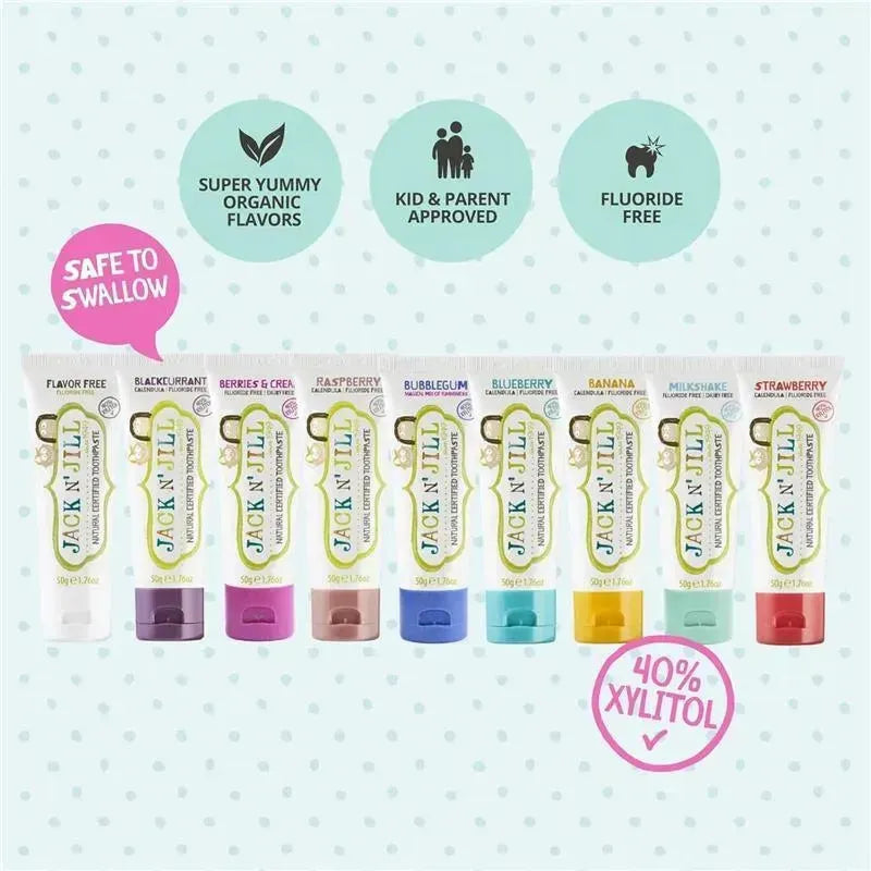 Jack N' Jill - Natural Toothpaste for Babies & Toddlers, Flavor Free 1.76 Oz Image 7
