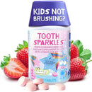 Jack N' Jill - Tooth Sparkles, Tooth Cleaning Calcium Chews with Hydroxyapatite (60 Tablets) Image 1