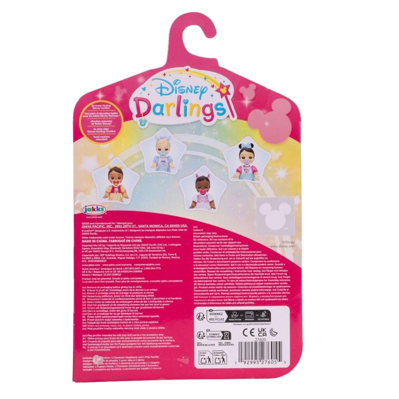 Jakks Disney Darlings Mickey Baby Doll Clothing Set Image 6