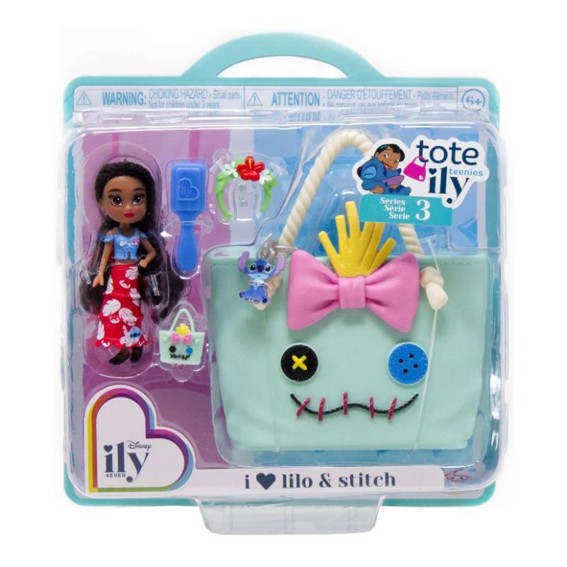 Jakks Disney ily 4EVER Tote Ily Teenies Series 3 I Love Lilo & Stitch 2-Inch Mini Doll Image 2