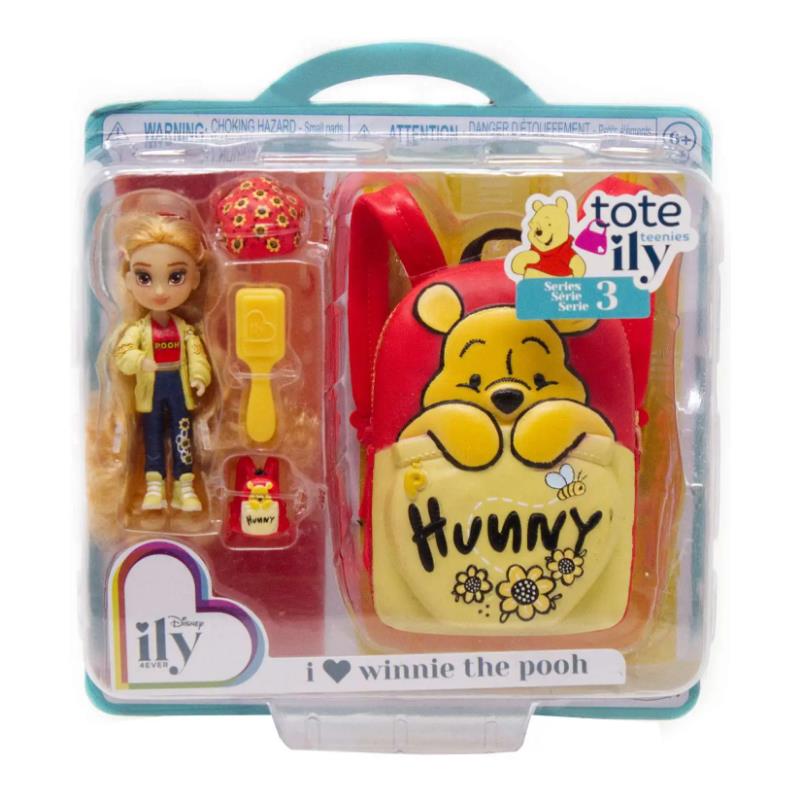 Jakks Disney ily 4EVER Tote Ily Teenies Series 3 Winnie the Pooh 2-Inch Mini Doll Image 2