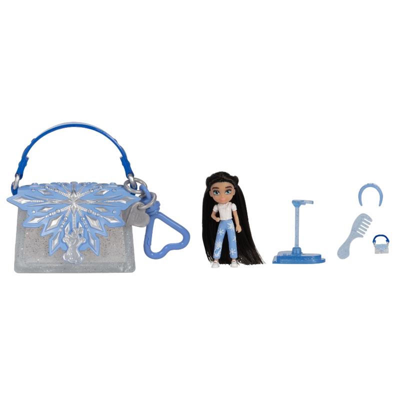 Jakks - Disney Ily Tote-ILY-Teenies 2.25 inch Tall Elsa Inspired Doll with Matching Purse Image 3