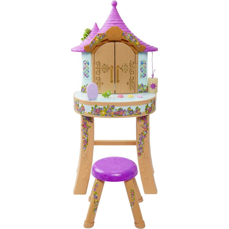 Jakks Disney Tangled Rapunzel Tower Vanity Playset Image 2