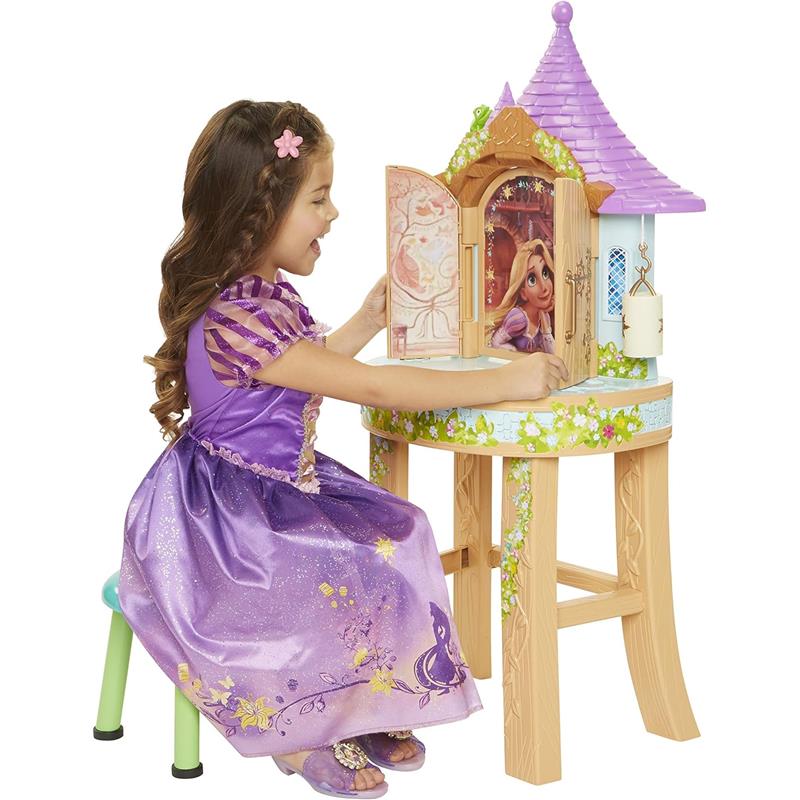 Jakks Disney Tangled Rapunzel Tower Vanity Playset Image 5